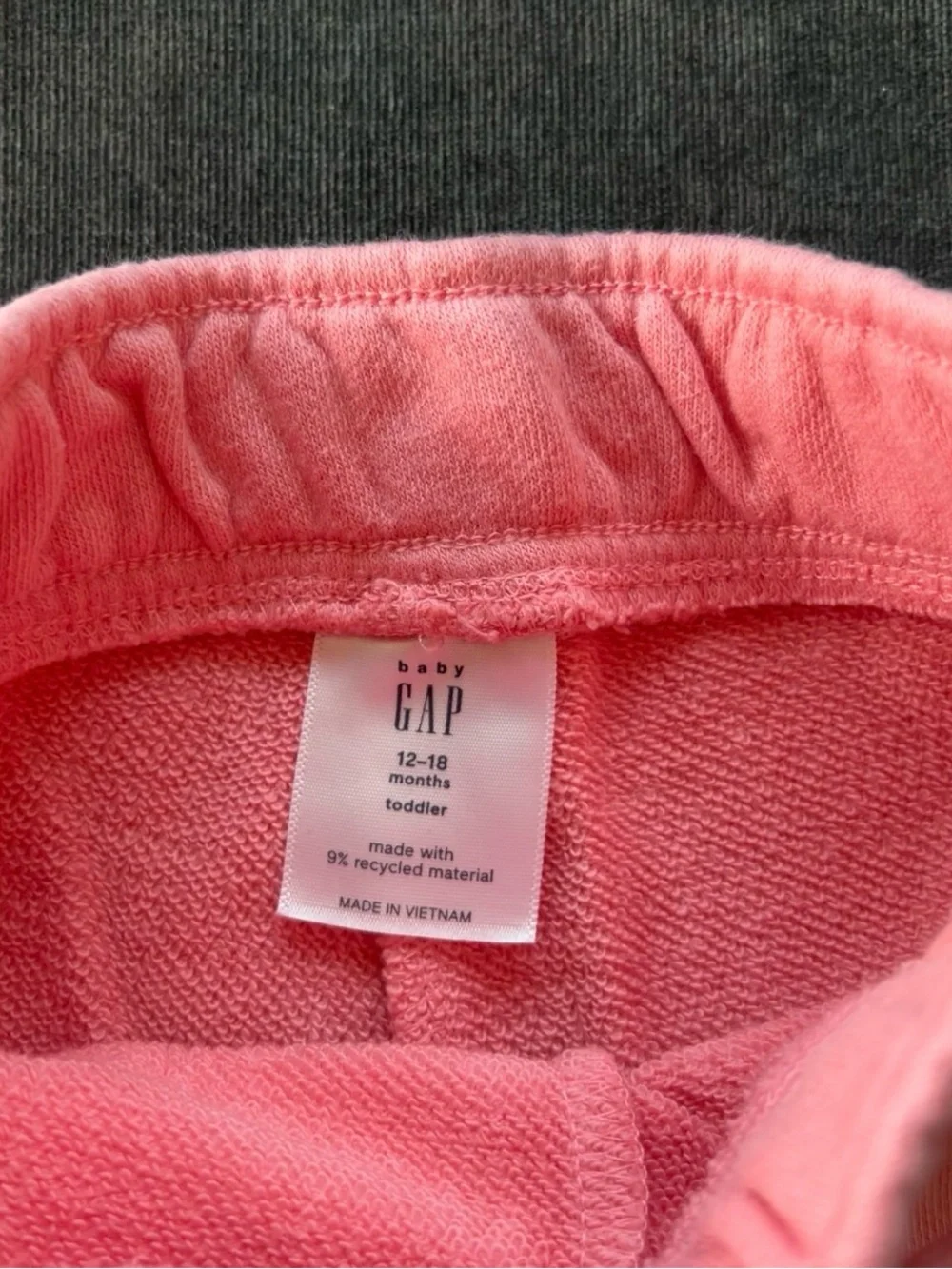Baby Gap Girls Dolphin Shorts Bundle of 2 Size 12-18 Months